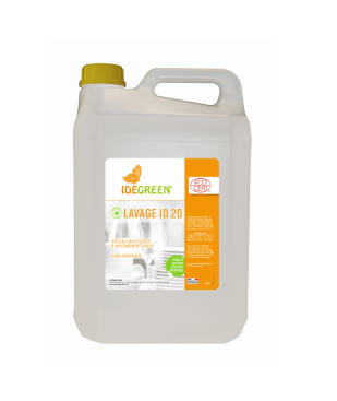 IDEGREEN - RESPECT' HOME LAVAGE ID20 - EAUX DOUCES - ECODETERGENT ECOCERT