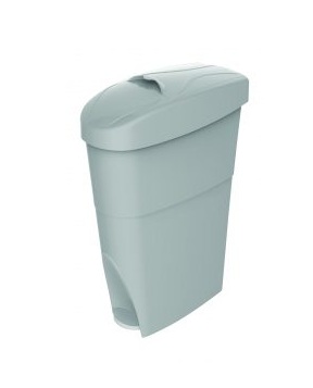 POUBELLE HYGIENE FEMININE BLANC