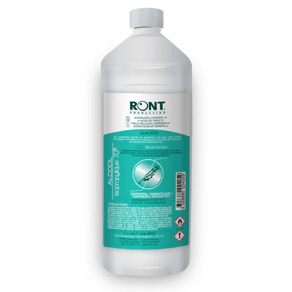 ALCOOL ISOPROPYLIQUE 70% - 1L