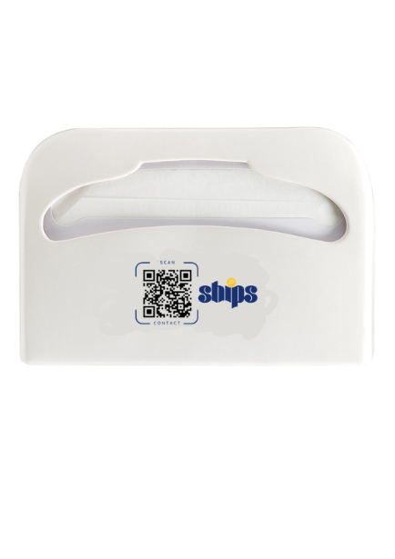 DISTRIBUTEUR COUVRE SIEGE BLANC