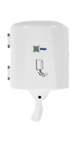 DISTRIBUTEUR ESSUIE MAINS BOBINE BLANC