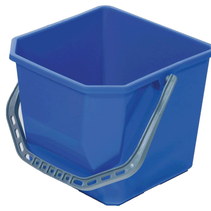 SEAU 7L POUR CHARIOT MATHIS BLEU