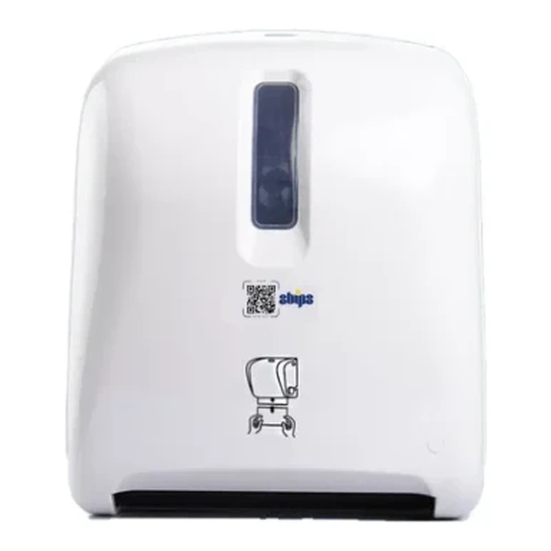 DISTRIBUTEUR ESSUIE MAINS AUTOCUT BLANC