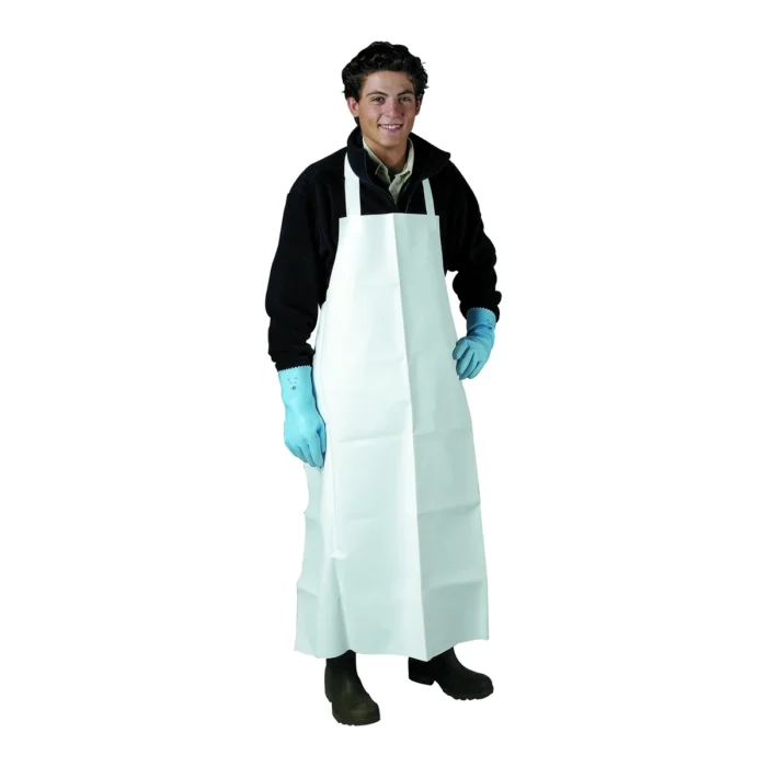 TABLIER BLANC PVC - EPAISSEUR 330 MICRONS