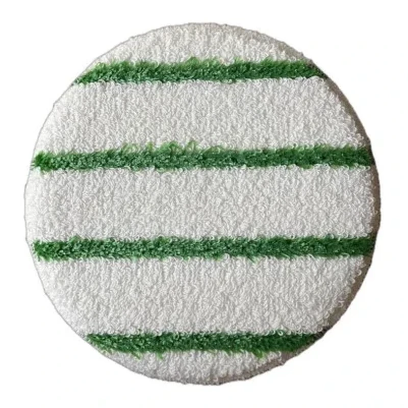 BONNETTE POLYESTER RAYURES VERTES 406MM
