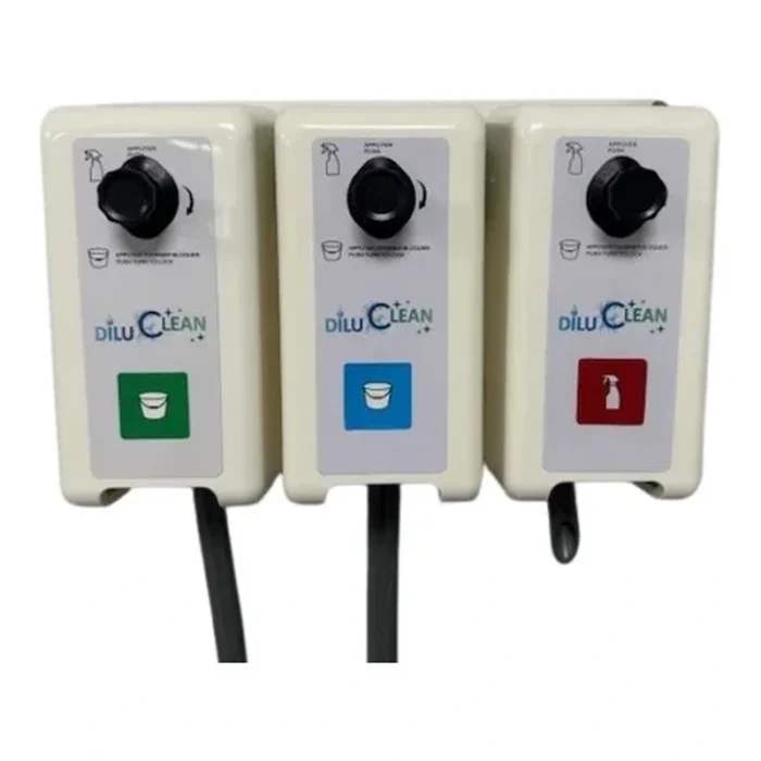 KIT COMPRENANT 1 PLAQUE PVC AVEC 2 DILUCLEAN 16L ET 1 DILUCLEAN 8L
