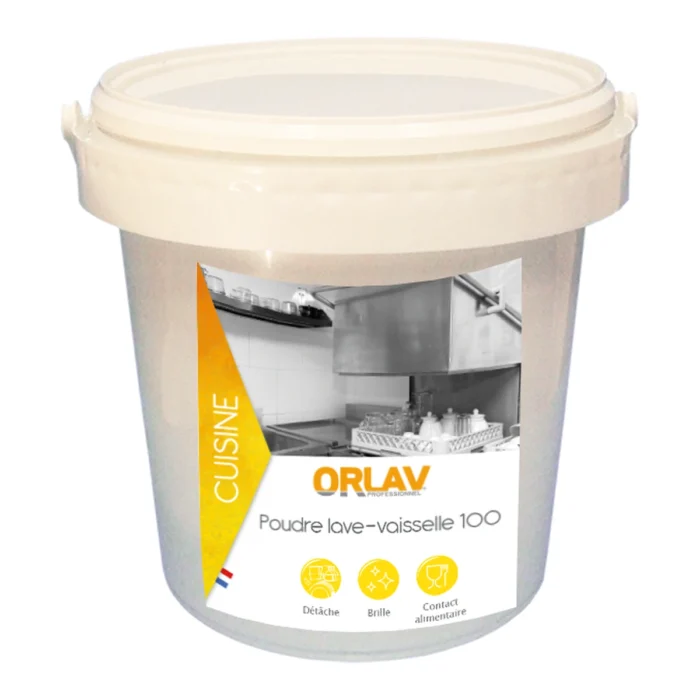 ORLAV - 122 - POUDRE LAVE VAISSELLE 100 - 10KG