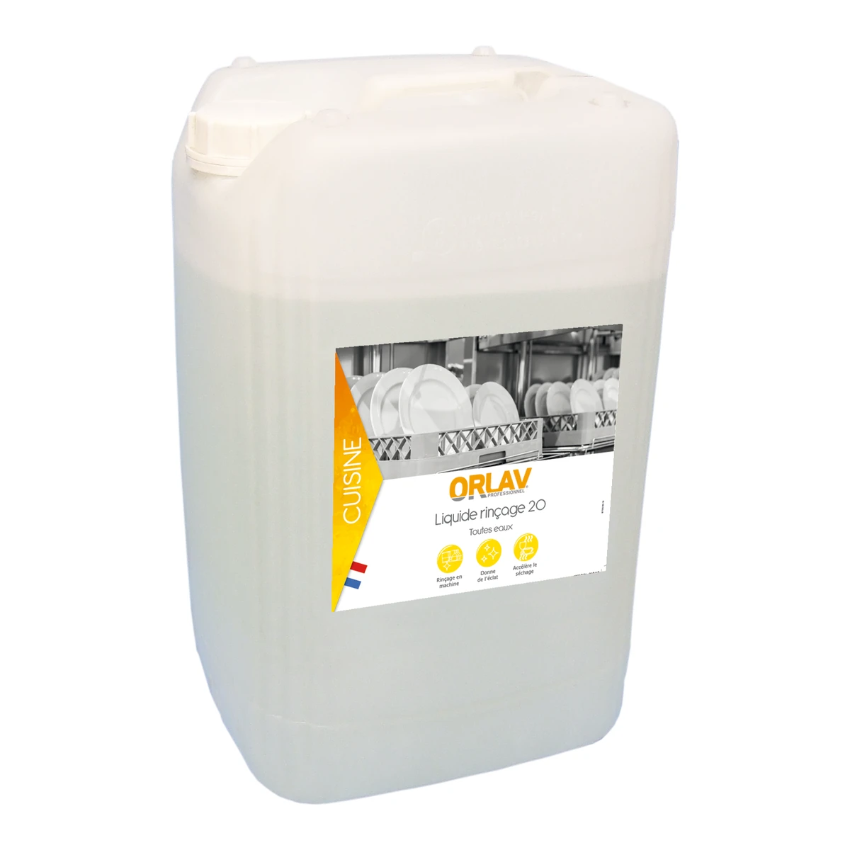 ORLAV - 208 - LIQUIDE DE RINCAGE 20 - 20L