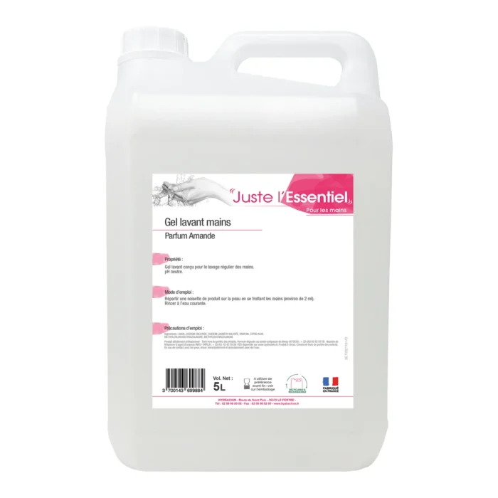 LES ESSENTIELS - GEL LAVANT MAINS - 5L (4X5L)
