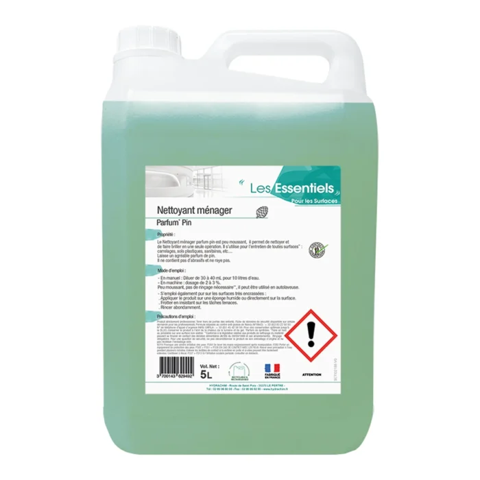 LES ESSENTIELS - NETTOYANT MÉNAGER PIN - 5L (4X5L)