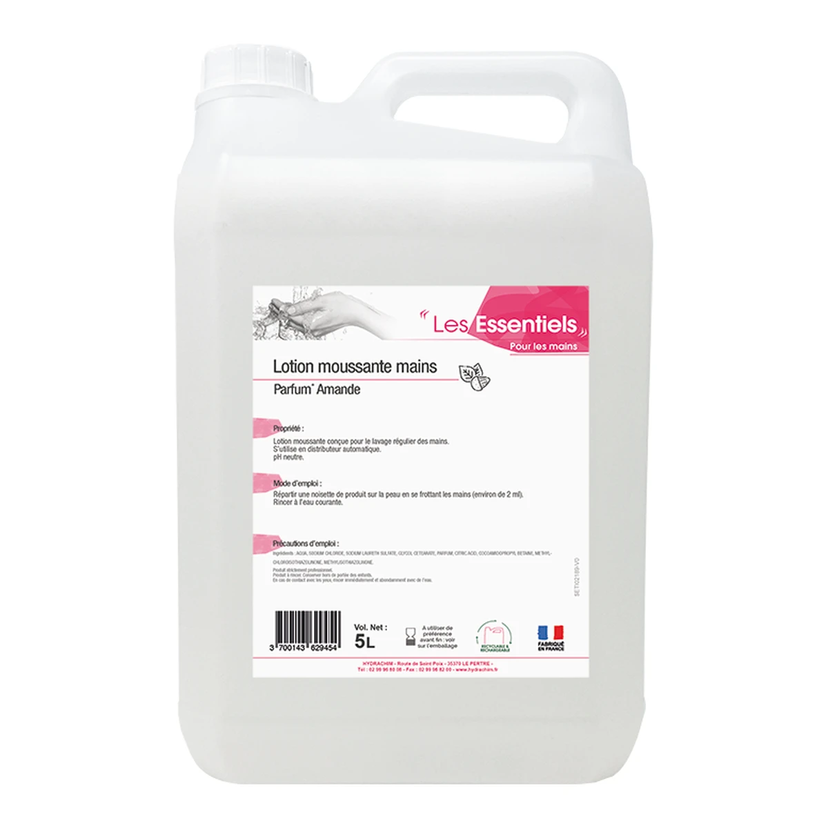 LES ESSENTIELS - LOTION MOUSSANTE - 5L (4X5L)