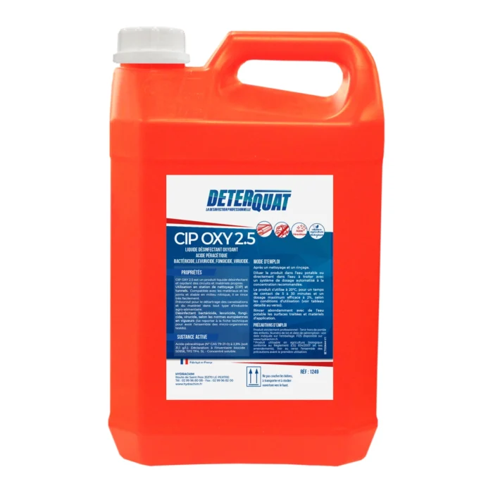 DETERQUAT - 1249 - CIP OXY 2.5 - 5KG