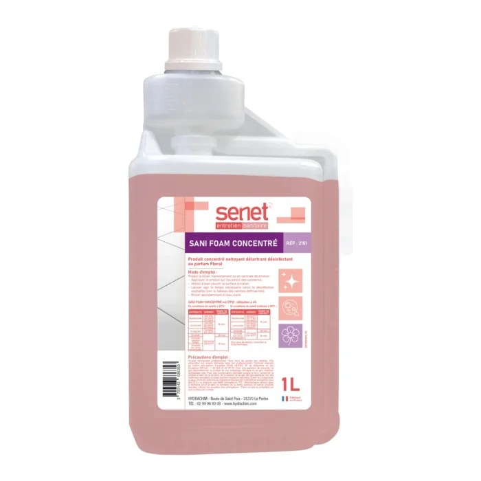 SENET ENT. - 2151 - SANI FOAM CONCENTRÉ - 6X1L DOSEUR