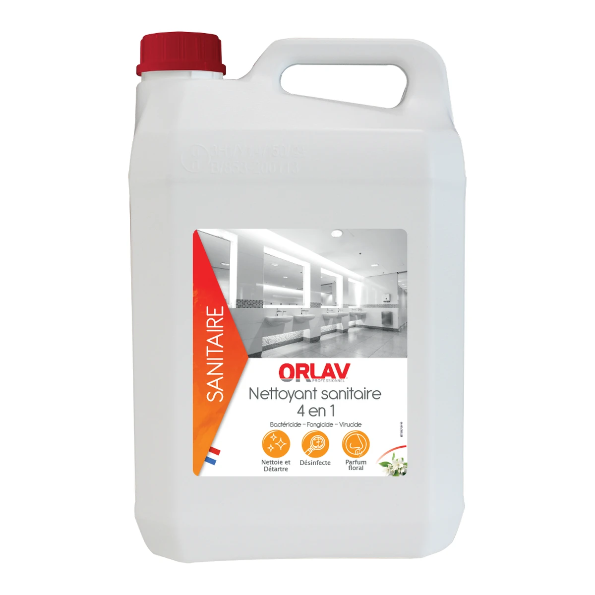 ORLAV - 2186 - SANIT' MOUSSE AP PAE - 4X5L (REMPLACE REF 0245)