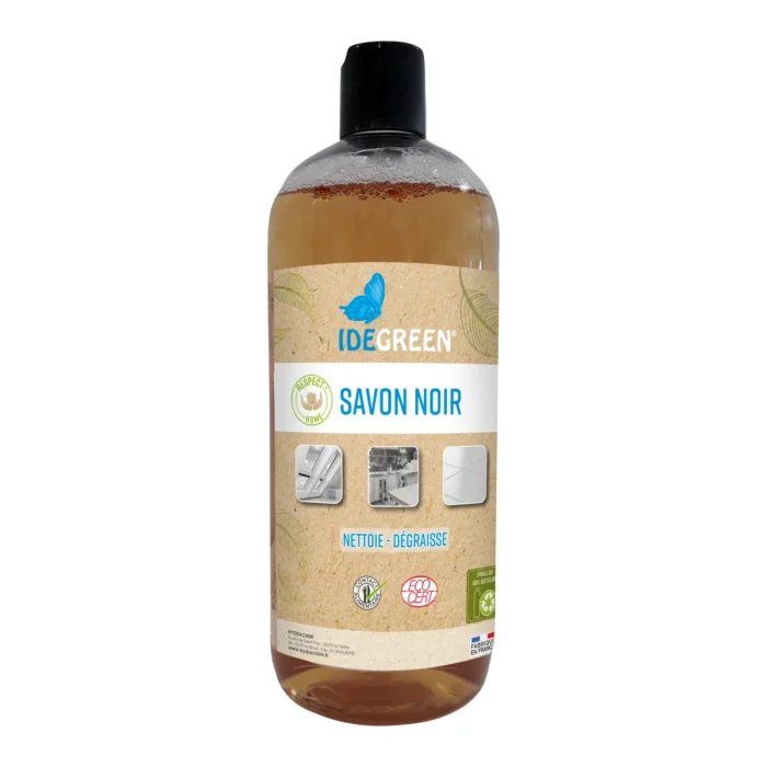 IDEGREEN - 2234 - GP - RESPECT'HOME SAVON NOIR - ECODETERGENT ECOCERT - 6X1L