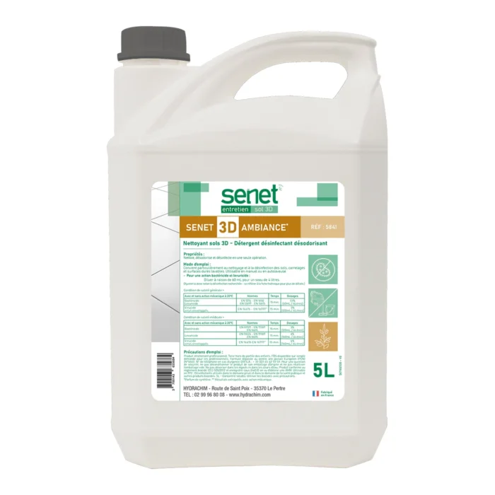 SENET ENT. - 5841 - SENET 3D AMBIANCE - 5L BLANC (4X5L)