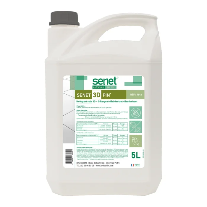 SENET ENT. - 5842 - SENET 3D PIN - 5L BLANC (4X5L)