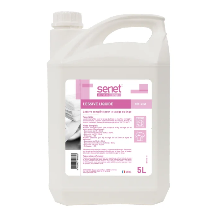 SENET ENT. - 6248 - LESSIVE LIQUIDE (COMPO FLEURIE) - 5L