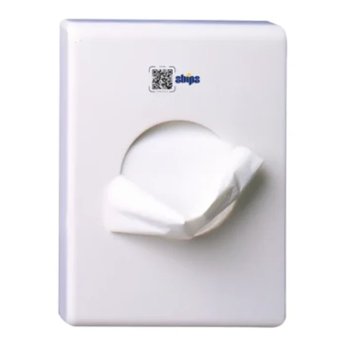 DISTRIBUTEUR SACHETS PERIODIQUE BLANC