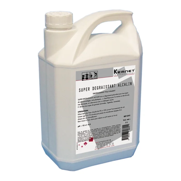 KEMNET PROFESSIONNEL - K241 - SUPER DEGRAISSANT ALCALIN - 5L