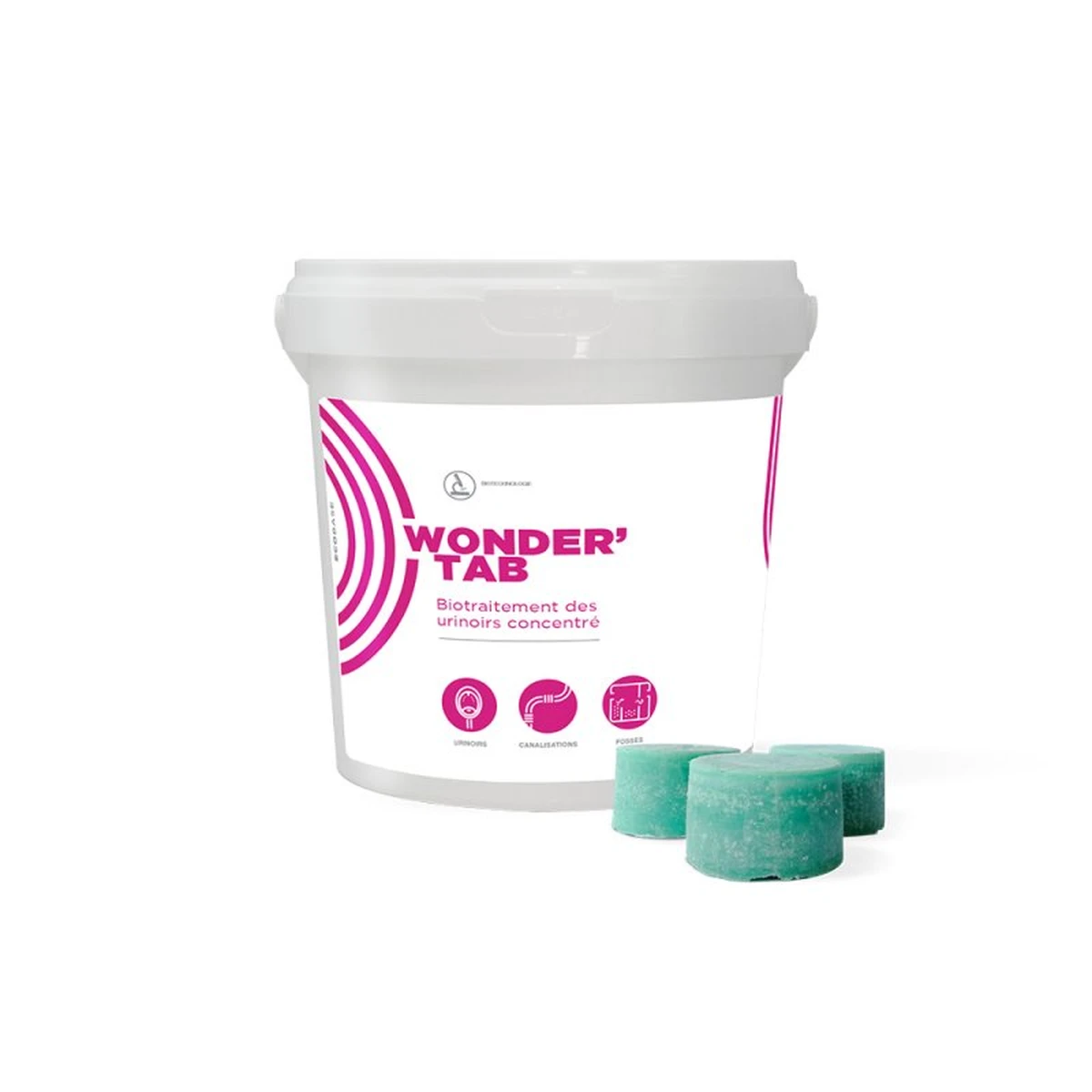 WONDER'TAB - 4 X 1 SEAU DE 60 PASTILLES / FR (2.4 KG)