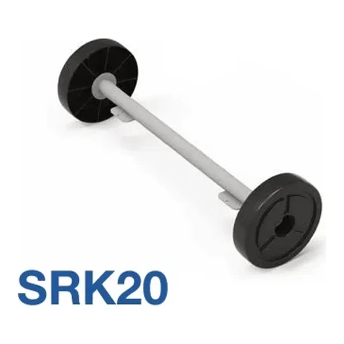 KIT SRK20 ENSEMBLE ROUES ARRIÈRE + AXE TRANSVERSALE POUR ECO-MATIC 1/2/3/4/5/6