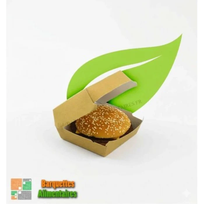 BOITE BURGER CARTON 12X12 CM