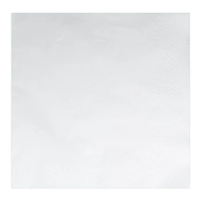 SERVIETTE 2F 30X30 BLANCHE
