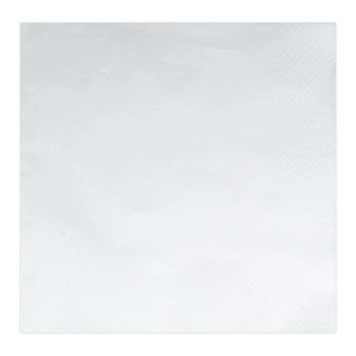SERVIETTE 2F 30X30 BLANCHE