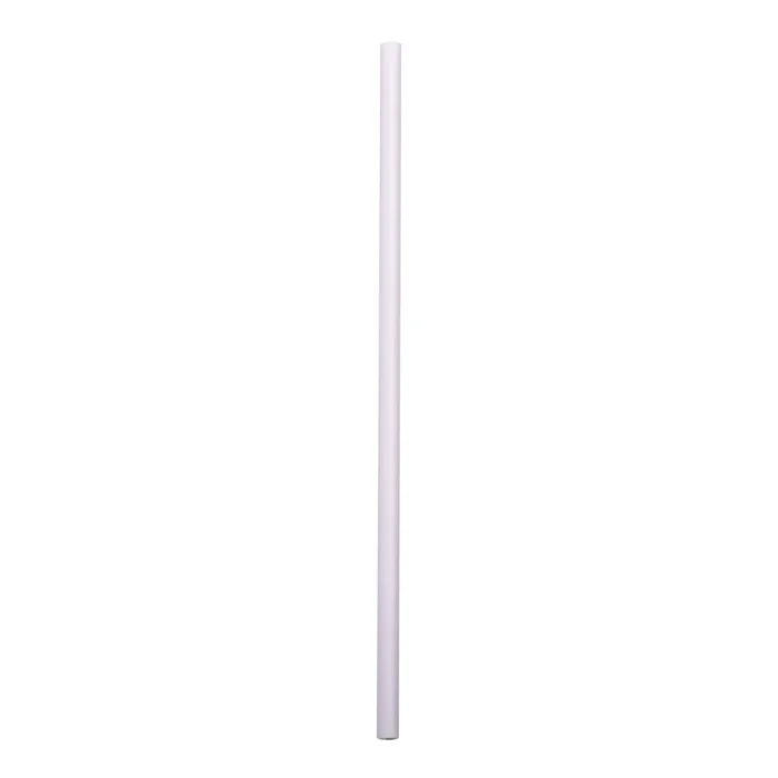 PAILLE PAPIER BLANCHE 6X200MM
