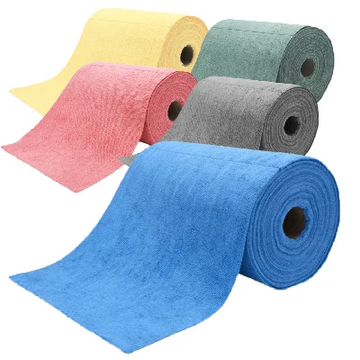 ROULEAU DE 75 LAVETTES MICROFIBRE