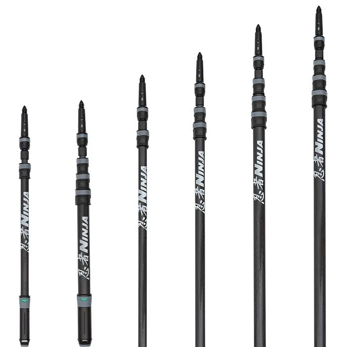 LA PERCHE TÉLESCOPIQUE NINJA™ CARBON 1,90M 4 ÉLEMENTS