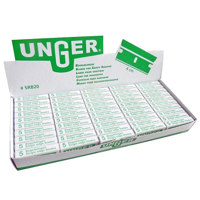 LAMES POUR GRATTOIRS SECURITE, 4 CM
