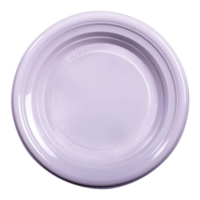 ASS PLATE PP BLANC REUTILISABLE RIPIATTI D22-20GR