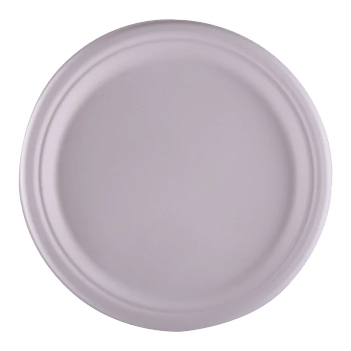 ASSIETTE FIBRE DE CANNE DESSERT D.18 CM