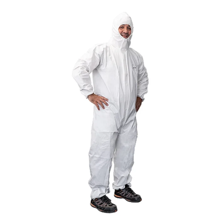 COMBINAISON BLANCHE PP PRS 2+ - CAGOULE / ANTISTATIQUE