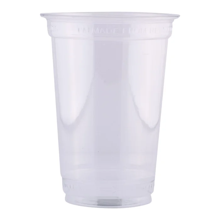 POT RPET RECYCLÉ ET EMBOSSÉ 40/53 CL DIAM 95