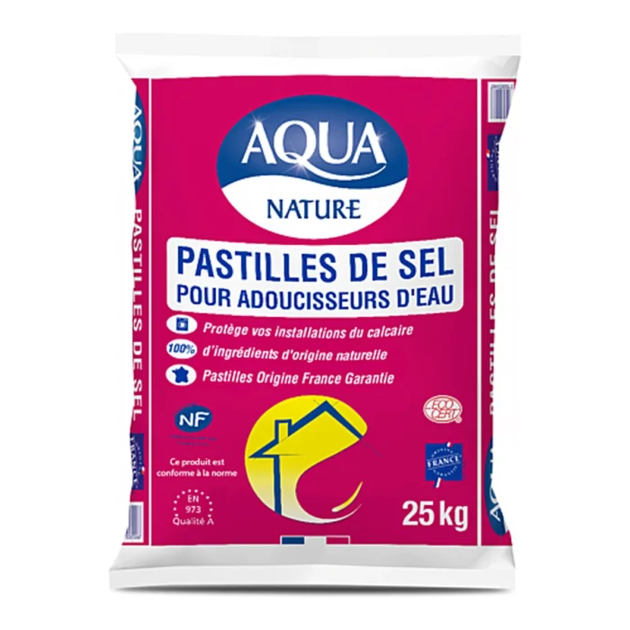 SEL ADOUCISSEUR EAU PASTILLE SAC DE 25KG