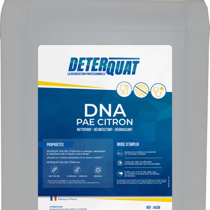DETERQUAT DNA PAE CITRON 5L (Alcoonet/Allfact-D/Eymac équivalent)