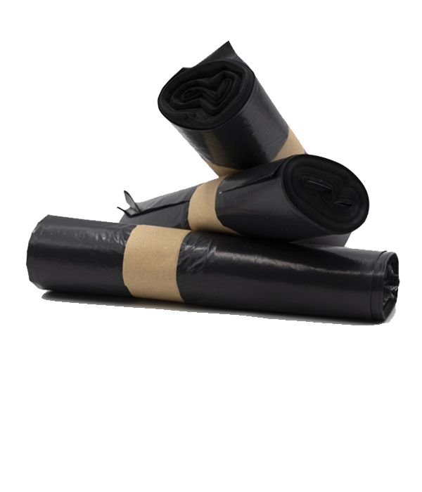 SACS POUBELLE NOIR 130L - 60 microns