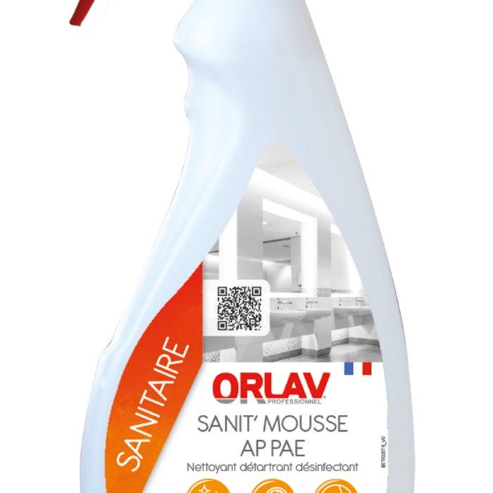 ORLAV - 2186 - SANIT' MOUSSE AP PAE - 12X750ML